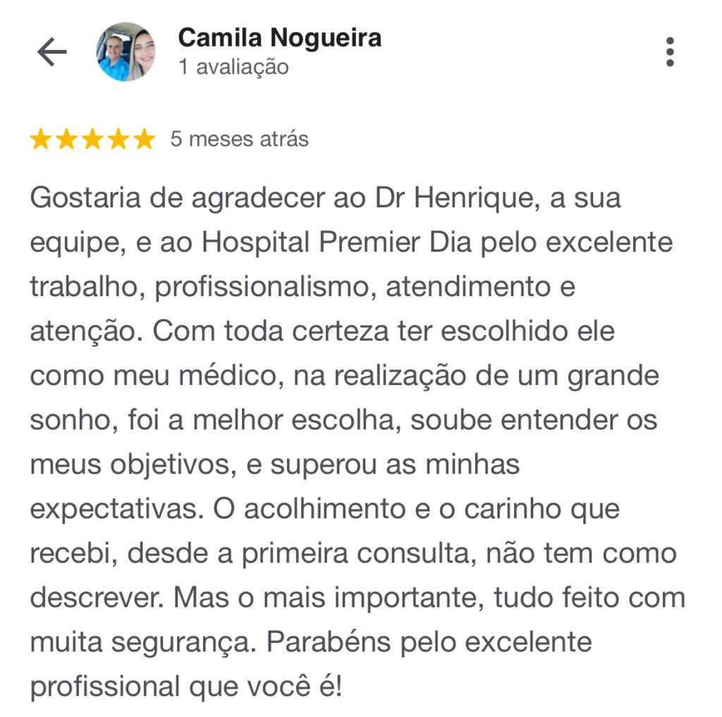 Depoimentos de pacientes reais do Dr Henrique Beletáble. (2)